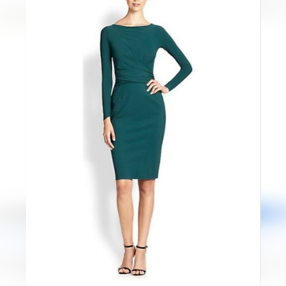 Chiara Boni La Petite Robe 42 US 6 Green - Picture 1 of 8